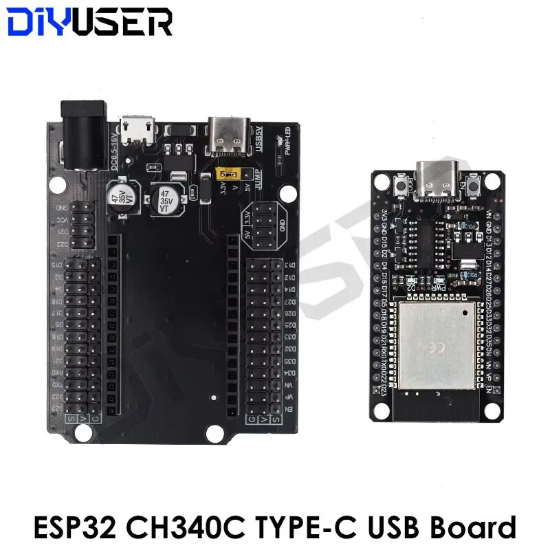 ESP32-DevKitC-32 плата DIYUSER, 1 SET