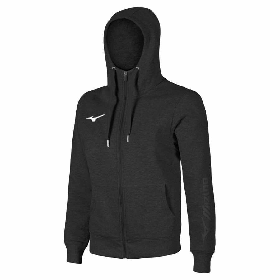 Толстовка Mizuno, размер S, , черный, Черный