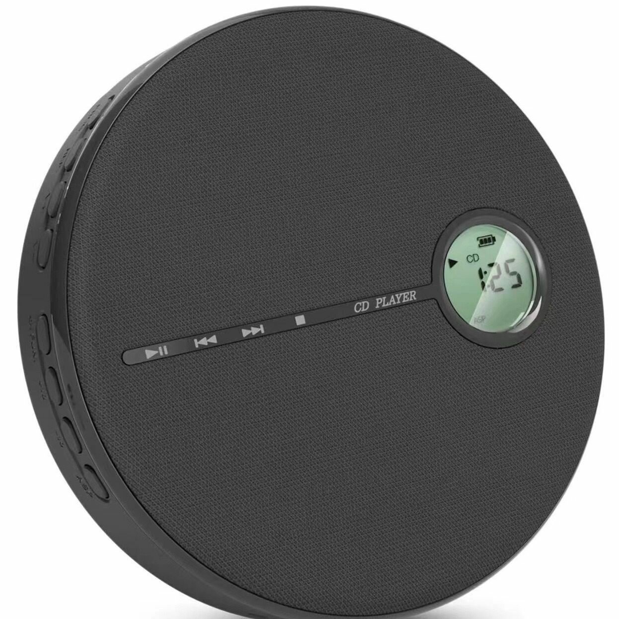 Портативный CD-плеер Boombox, Bluetooth, воспроизведение с USB-накопителя