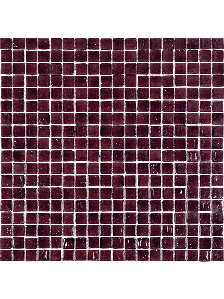 Плитка мозаика из стекла на бумаге Alma Mono Color Glice размер листа 295х295 мм чип 15х15 мм толщина 4 мм