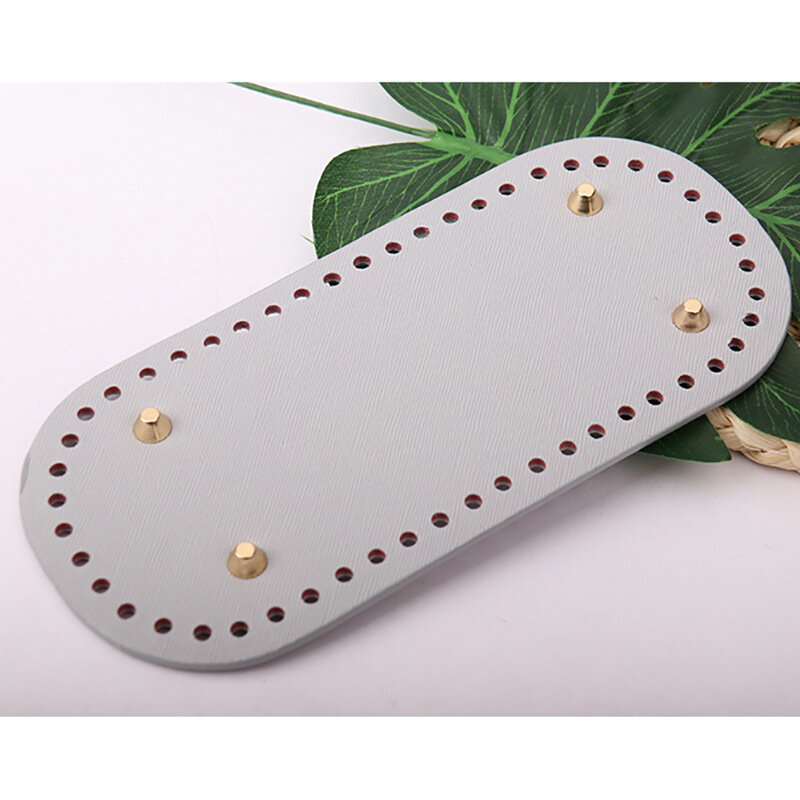 Основа сумки  вязаная  серая  22x10 см