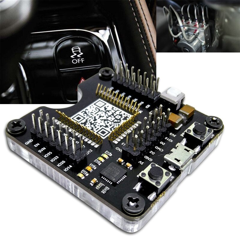 Тестовая плата ESP32 для мелкосерийного сжигания, минимальная системная плата разработки ESP-WROOM-32