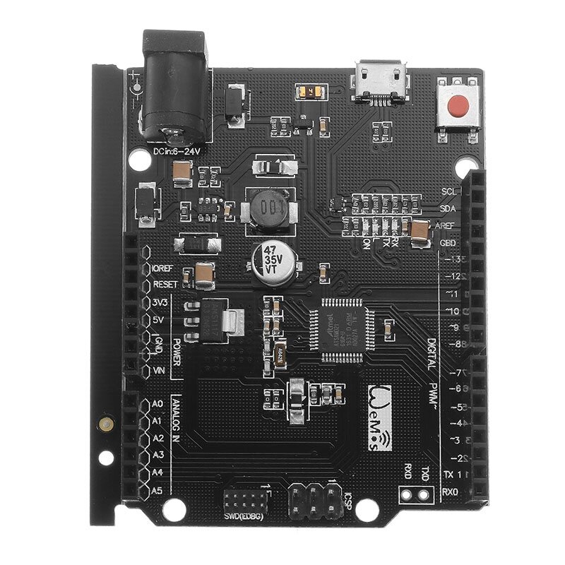 Инструмент Wemos SAMD21 M0 32-бит ARM Cortex M0 Core совместим с Arduino Zero Arduino M0 новый