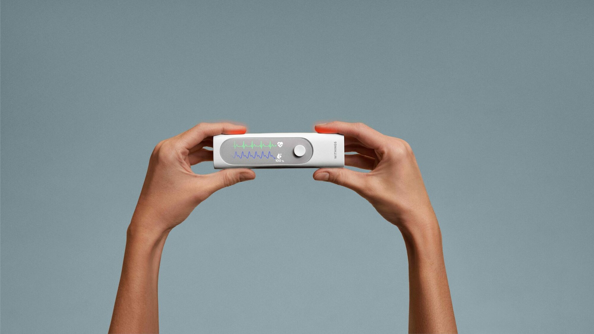 Тонометры Термометр Withings BeamO, с ЭКГ, пульсоксиметром и стетоскопом