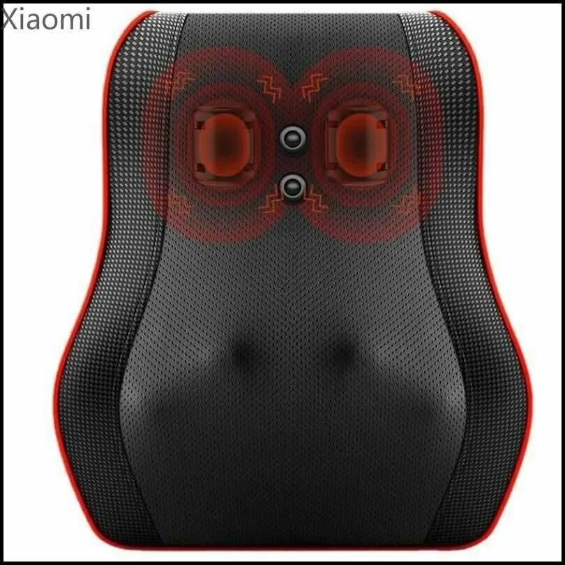 Фотографии Xiaomi Массажная подушка, массажер для шеи и плеч/Офис и автомобиль Массажная подушка Xiaomi | Устройство для массажа