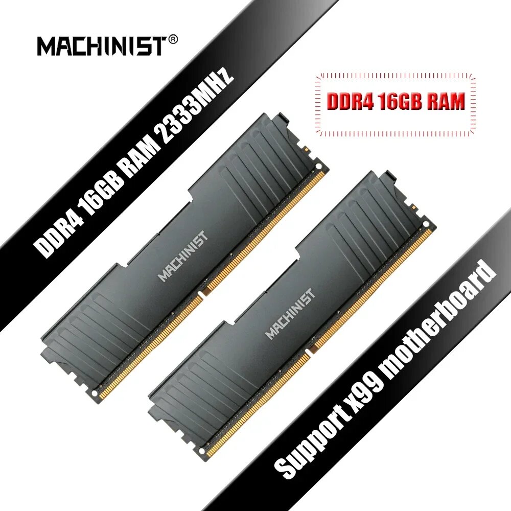 MACHINIST DDR4 16ГБ ECC 2133МГц оперативная память 16G 2133MHZ