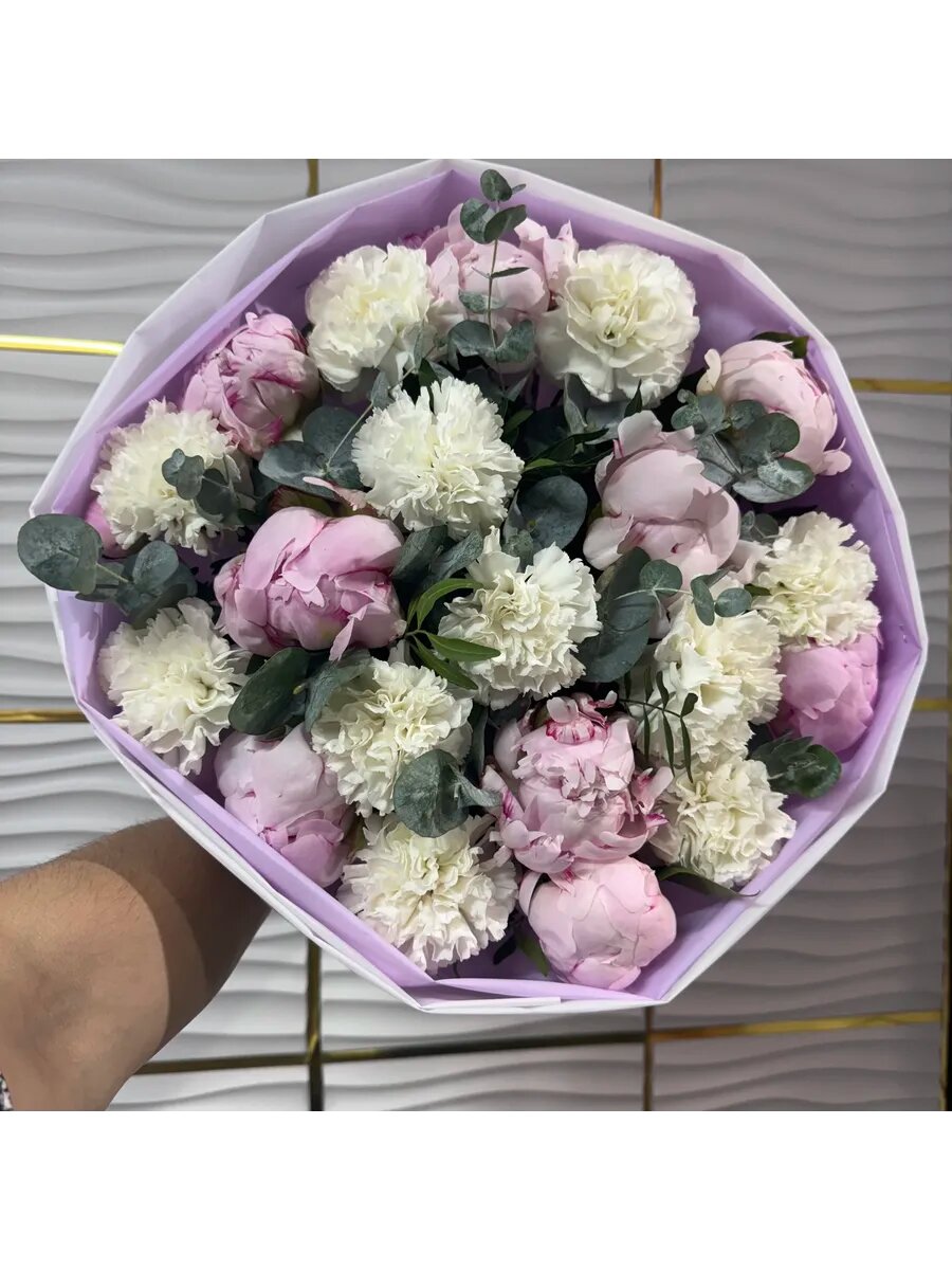 Букет цветов Пион