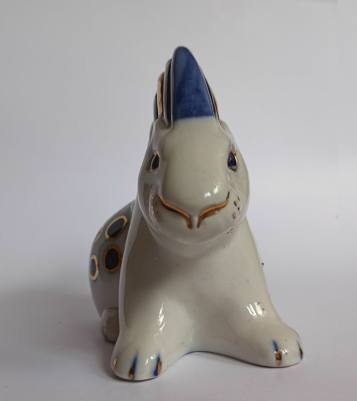 Статуэтка "Дикобраз" Фарфор ЛФЗ, СССР, 1970-1980 — фото 1