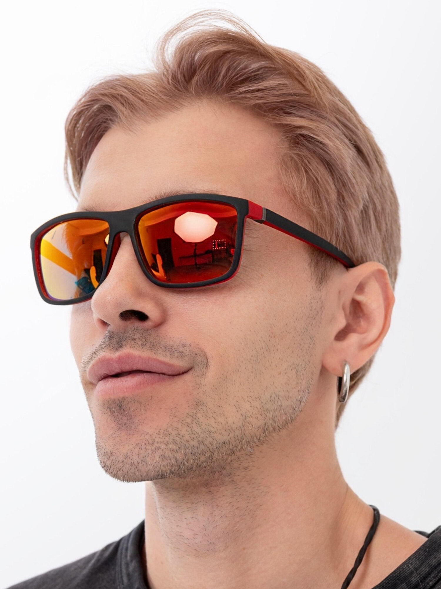 Солнцезащитные очки Zabologen, оранжевый — фото 1