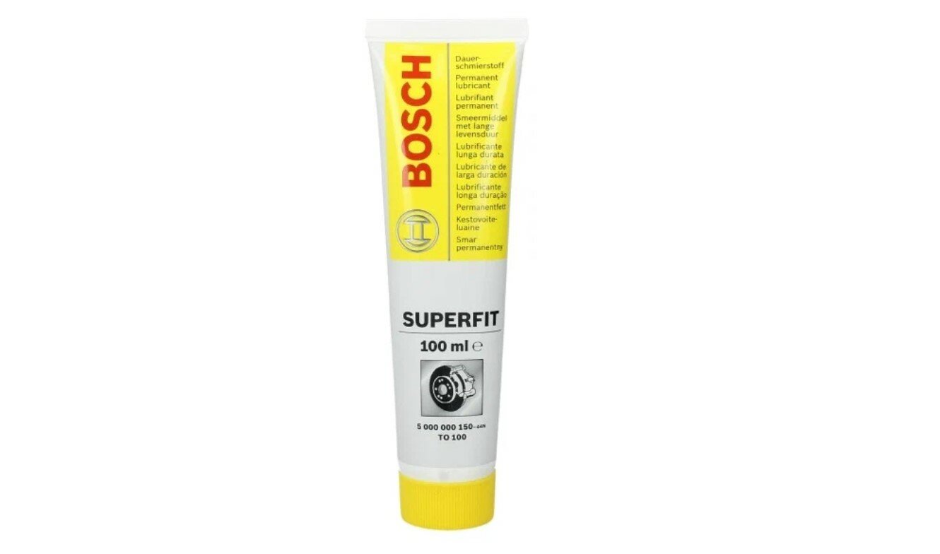 Bosch смазка тормозного суппорта bosch superfit, 0,1 л 5000000150