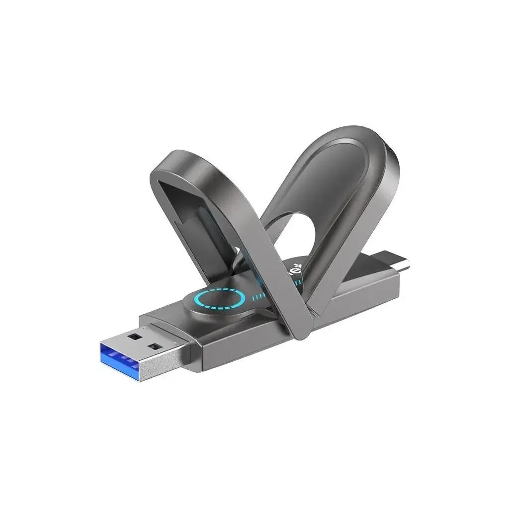 Флешка Netac US9, USB 3.2/USB Type C, 512 ГБ, до 900/1000 Мб/с (NT03US9C-512G-32TA) — фото 1