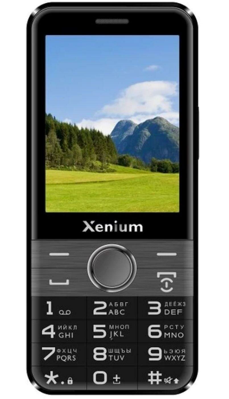 Мобильный телефон Xenium X800 Черный 2 sim 2.8″ TFT 2G 3000 mAh