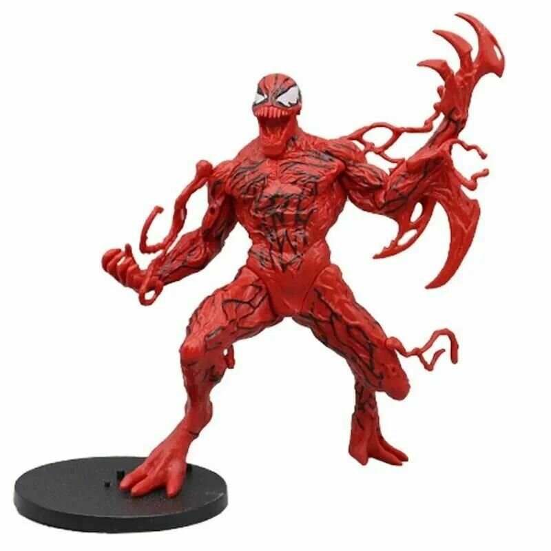 Фигурка героя 16 см, Карнаж, Подвижная фигурка красного Венома