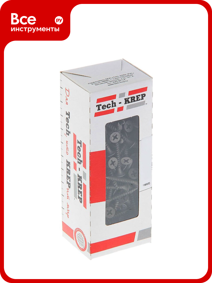 Саморез ШСГМ Tech Krep 3 5х35 200 шт  коробка с окном 102130