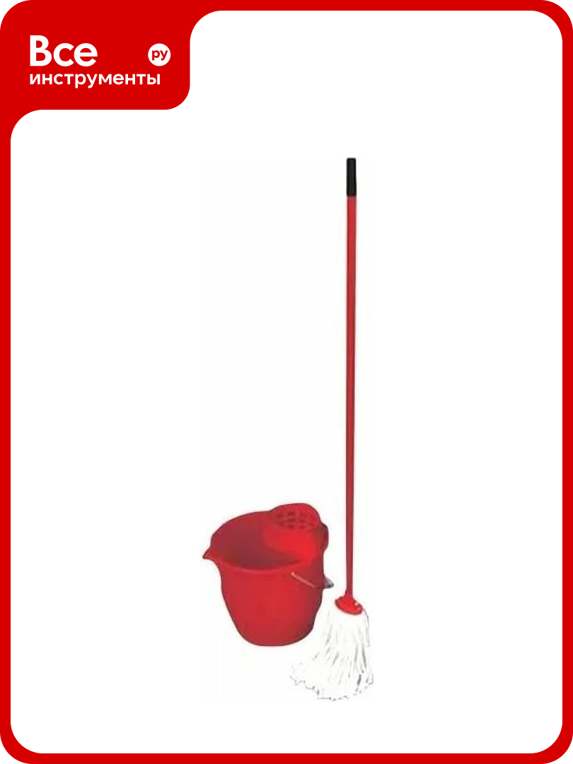 Набор для уборки MR Brush ведро отжим ручка моп 3157