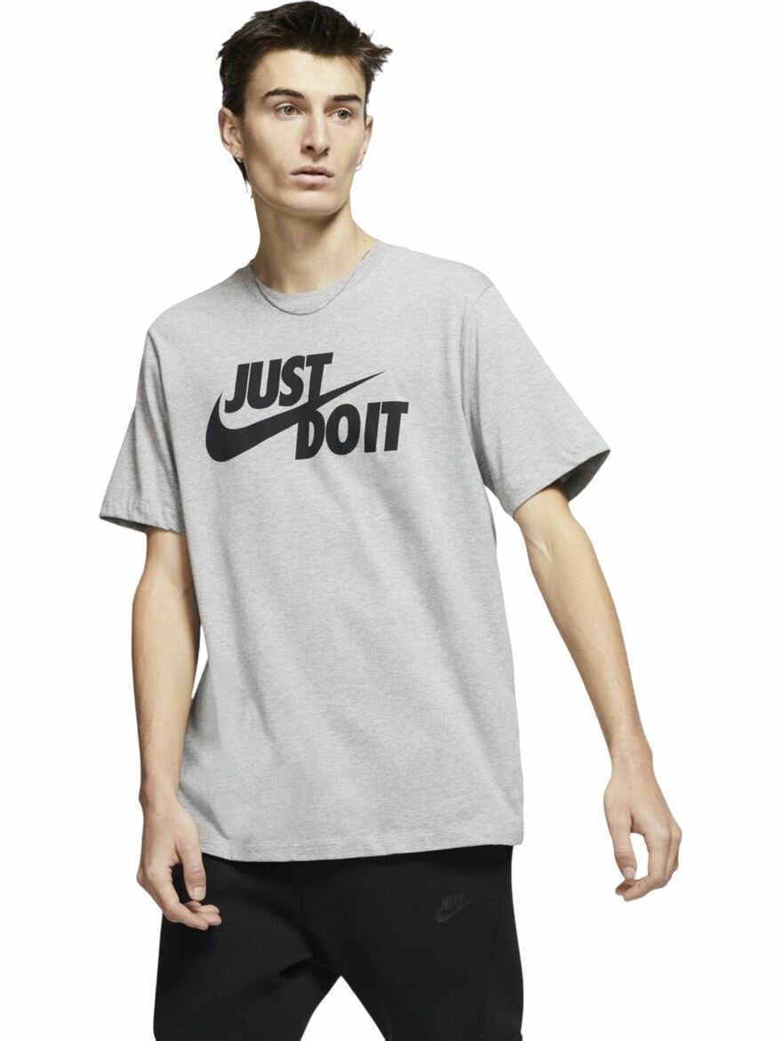 Футболка NIKE Sportswear JDI, 1 шт., размер L, серый