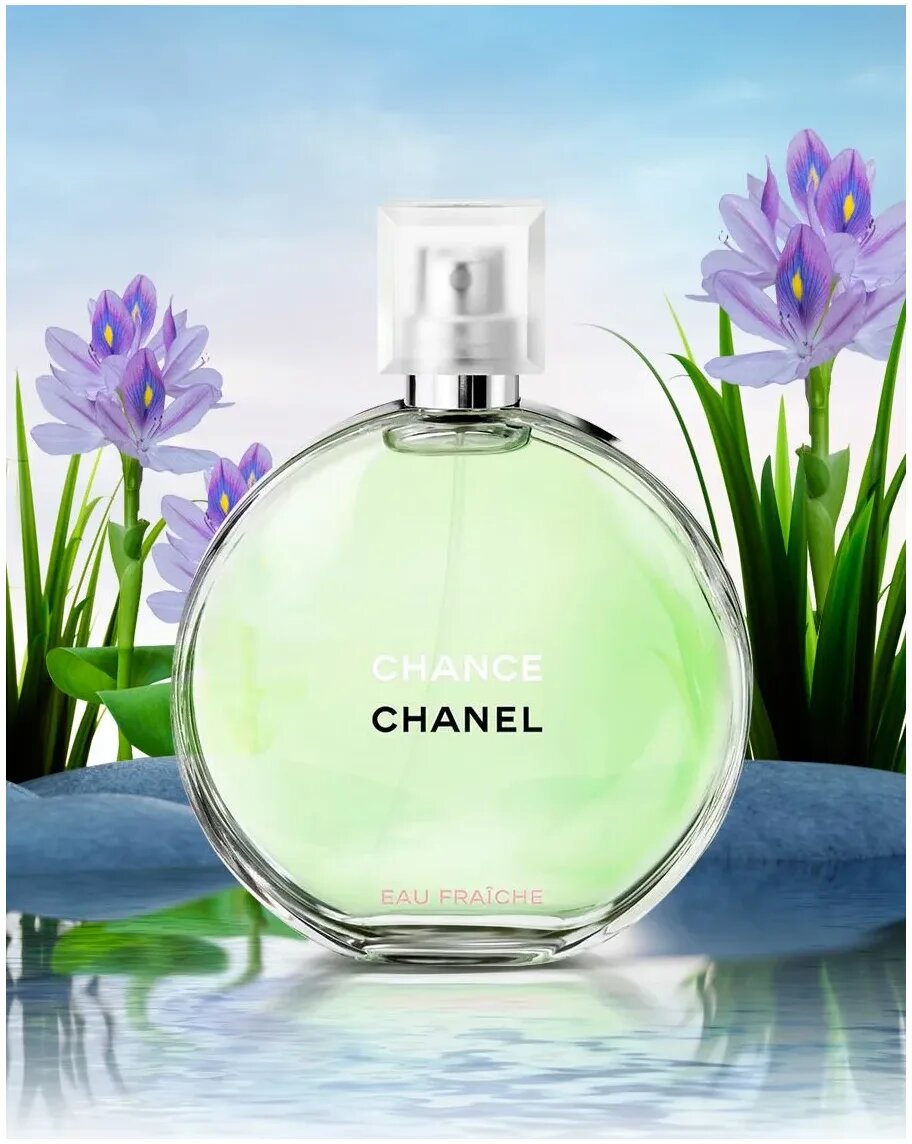 Парфюмерная вода "Chance Eau Fraiche", женский, восточный аромат, 100мл — фото 1