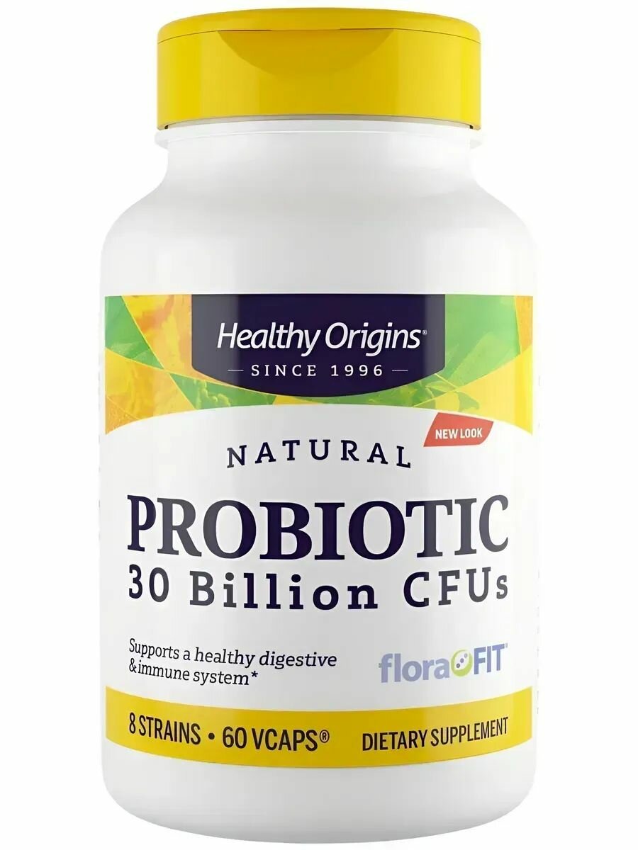БАД Healthy Origins Пребиотический Комплекс 30млрд КОЕ капсулы 60шт