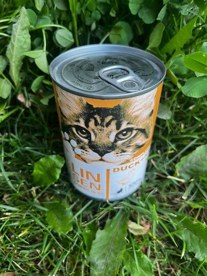 Linsen натуральный консервированный влажный корм для кошек(1+лет) 375 грамм