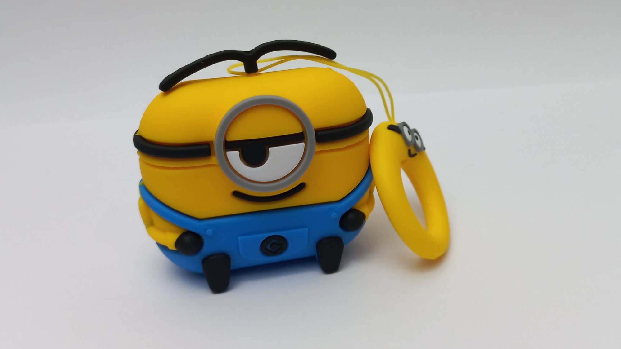 Чехол для беспроводных наушников Миньон (Minion) для Apple Airpods 1/2