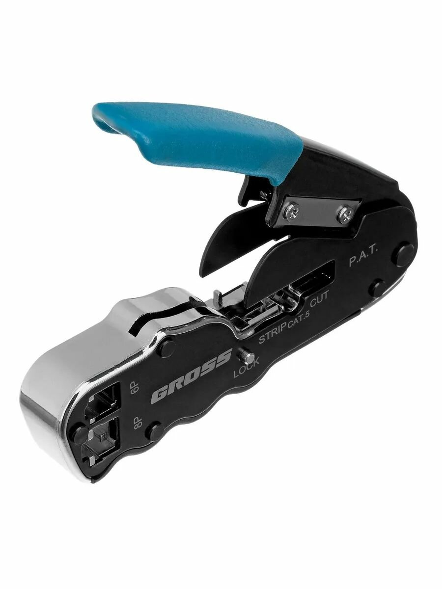 Клещи для обжима RJ45, 8P и RJ11/12, 6P Gross