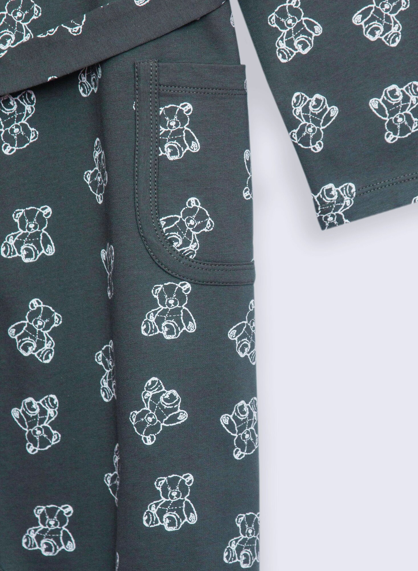 Халат Winkiki, размер 140, серый — фото 1