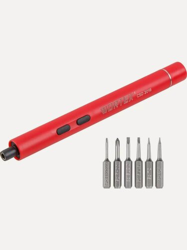 Изображение товара Отвертка электрическая Wortex CSD 2016, 0.15 Нм, 160 об/мин (Шестигранник 4 мм, 35 г)(1323397)
