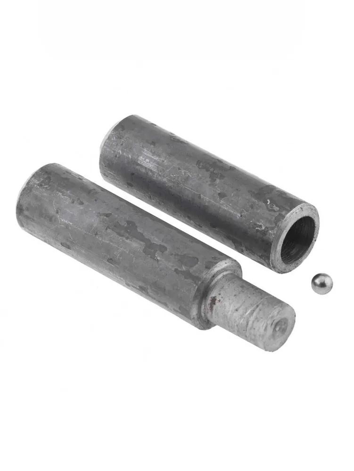 Петля гаражная с шаром D 25 x 140 мм 2 шт Россия Сибртех (2 шт)