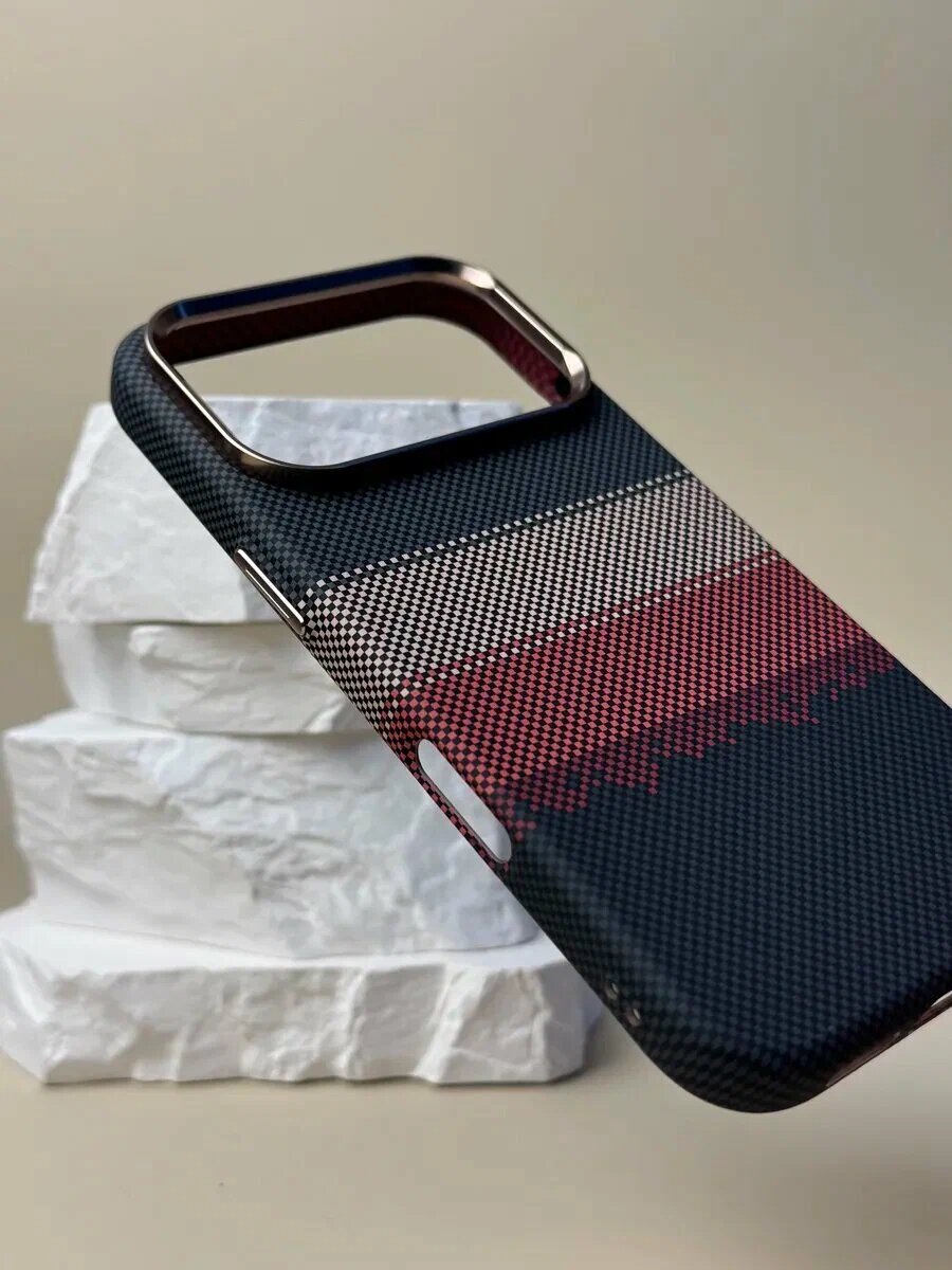 Карбоновый чехол для iPhone 17 Pro Max, ультратонкий, легкий и прочный — фото 1