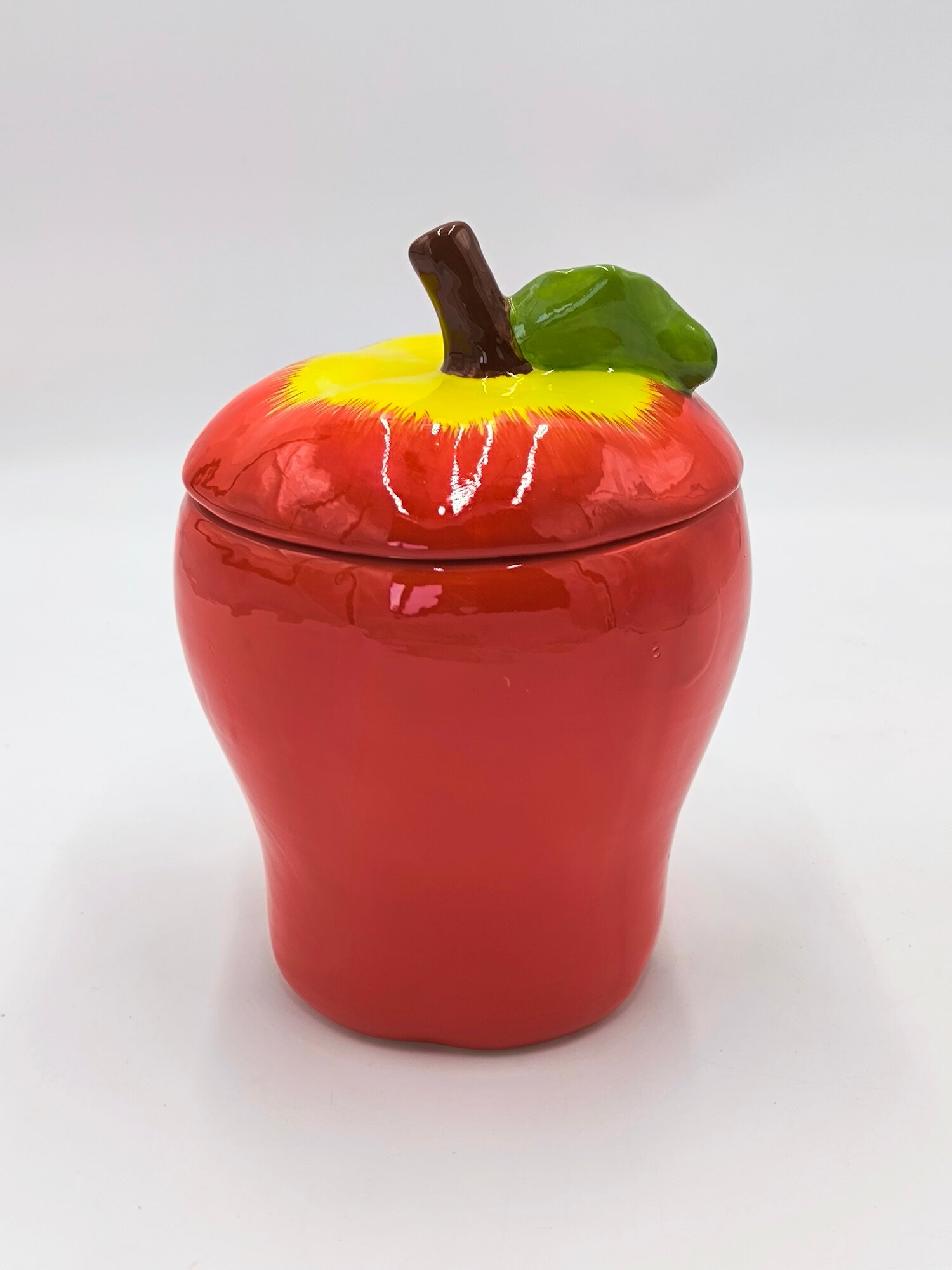 Кувшин GOLD "HAPPY KITCHEN", керамический, в форме яблоко, 800мл — фото 1