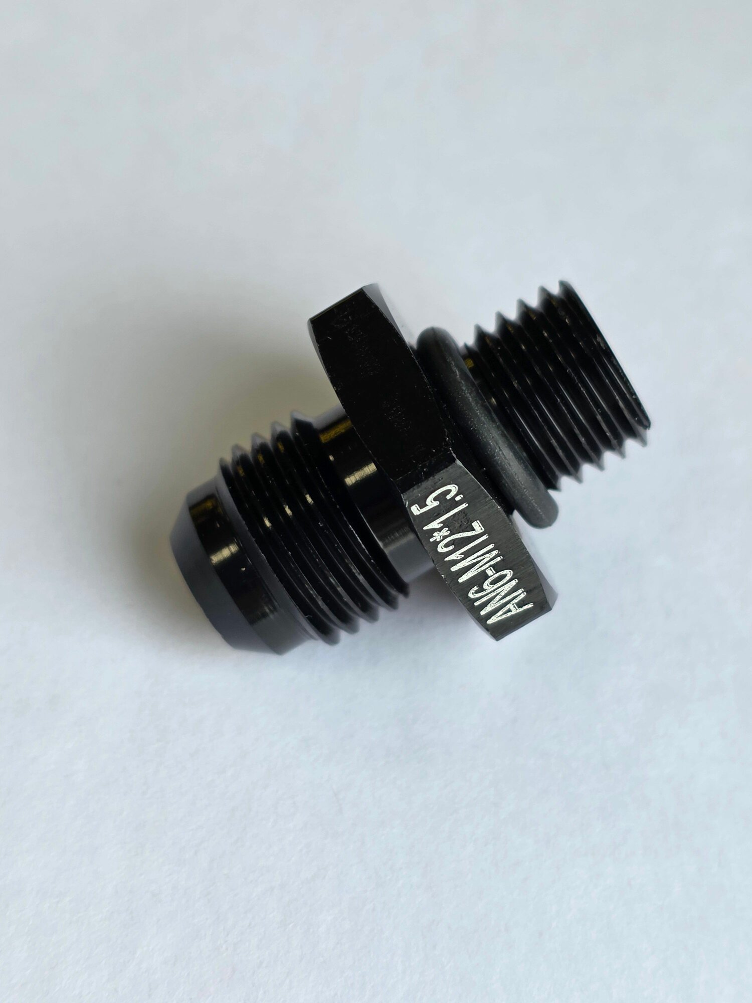 Адаптер AN6 - M12*1.5 черный — фото 1