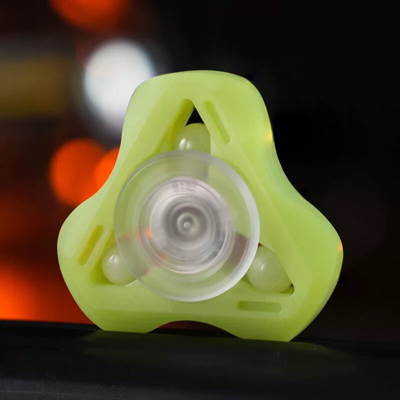 Linghu Series 3 Fidget Spinner Резина Светящаяся в темноте Включает инструмент для разборки Запасные подшипники Сумка