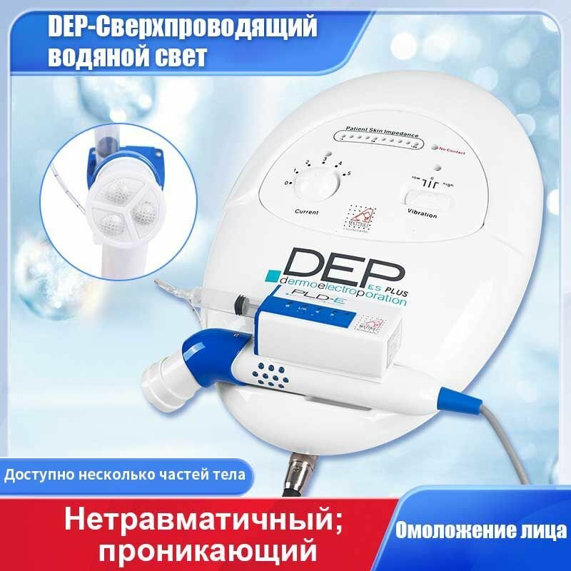 Портативная машина красотки системы электропорации кожи без иглы для повышения абсорбции кожи для домашнего использования DEP RF