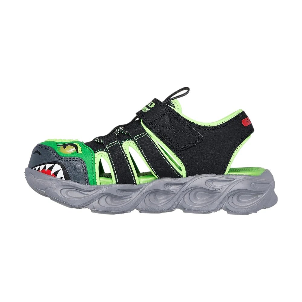 Сандалии SKECHERS, размер 33,5 EU, черный — фото 1