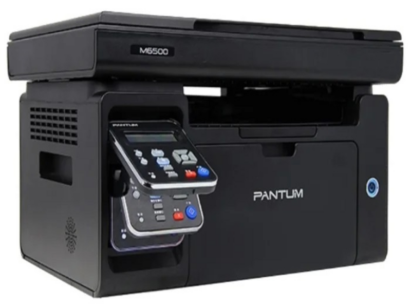 Лазерное многофункциональное устройство Pantum M6500, P/C/S, Mono laser, а4, 22 ppm (max 20000 p/mon), 600 MHz, 1200x1200 dpi, 128 MB RAM, paper tray 150 pages, USB, start. cartridge 1600 pages (black) — фото 1