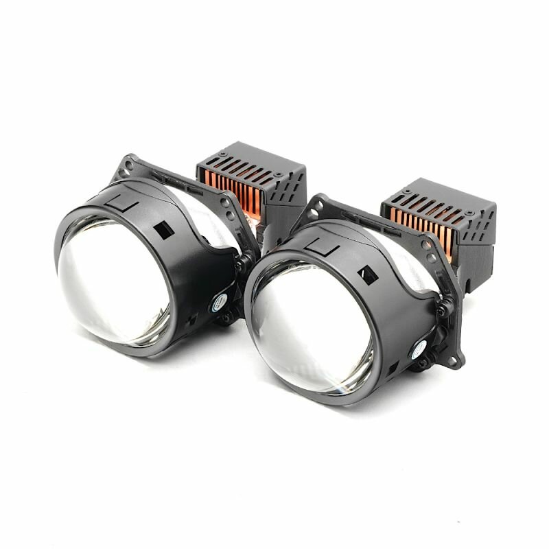 Светодиодные линзы трехчиповые Bi-Led (Би-Лед) Criline D9 Refractor — фото 1