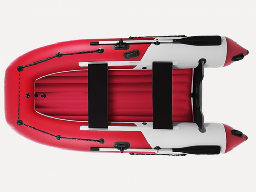 Изображение товара Надувная лодка НДНД Grouper 310 (серо-красный)
