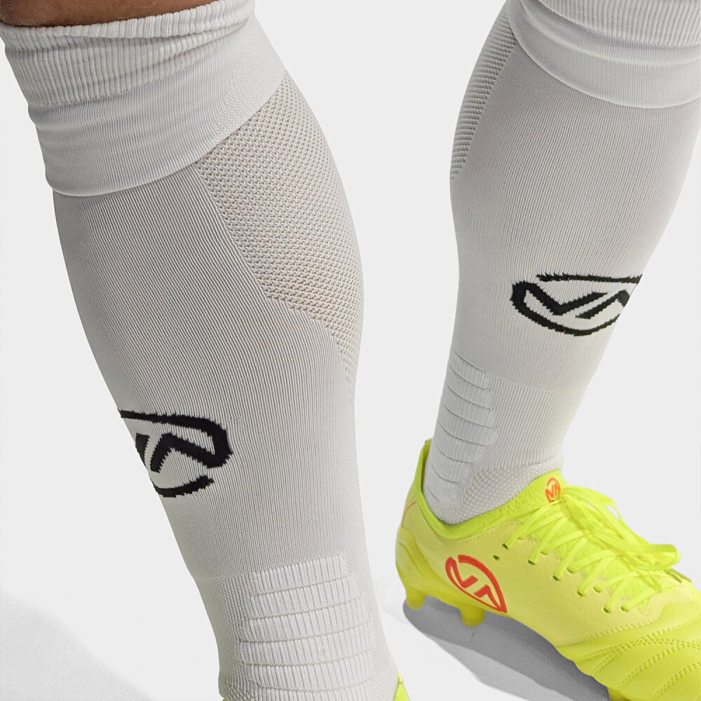 Гетры футбольные VAN MICH Football, размер 38-42, белый — фото 1