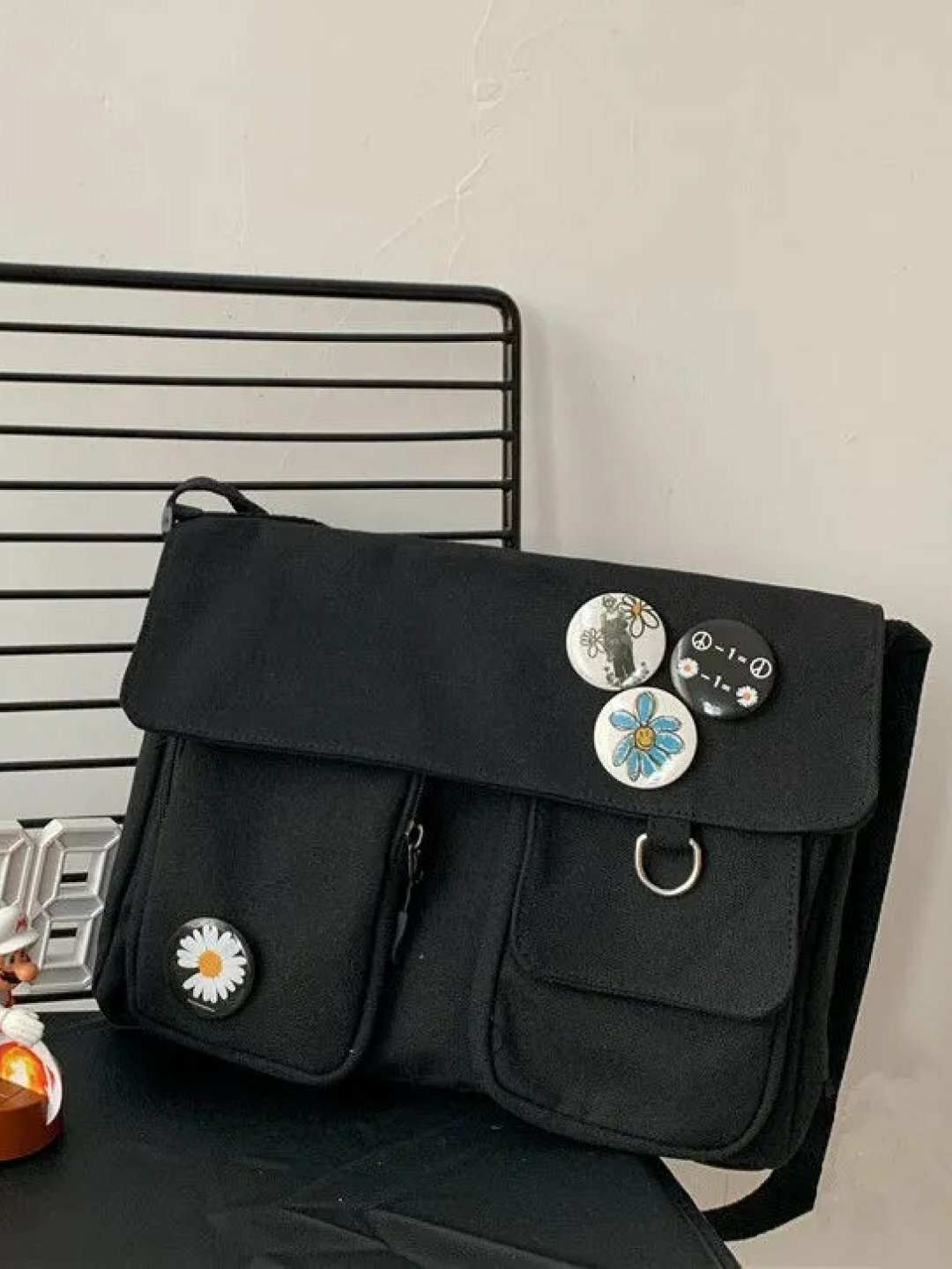 Сумка  Urban Badge Canvas, черный