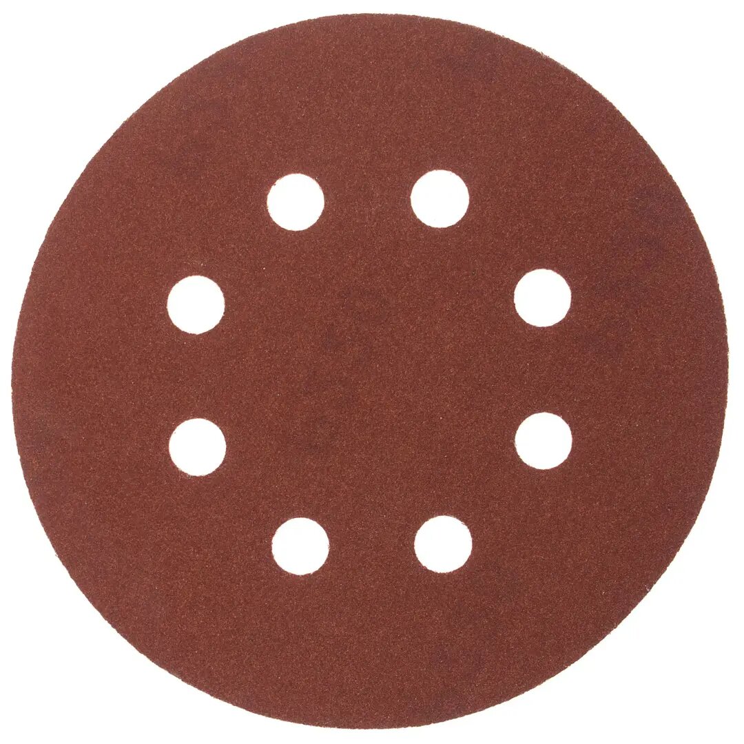 Круг шлифовальный Dexter P220 125 мм 5 шт.