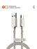 Кабель COMMO Range Cable USB-A (3.0) — USB-C, 1.2 м, Светло-серый