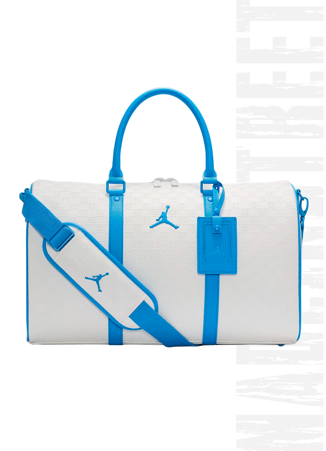 Сумка Jordan Monogram Duffle Bag White 47x20.3x26.7 (ДxШxВ)