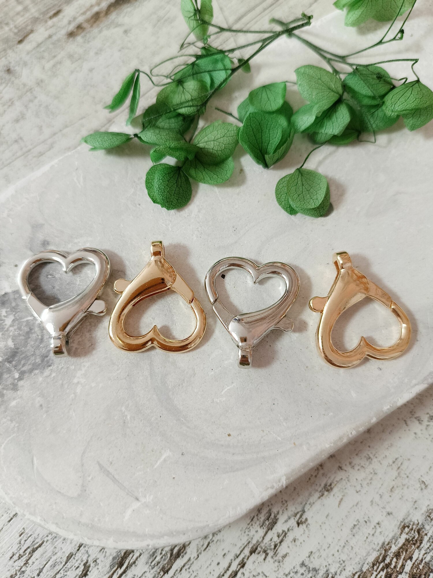 Карабин-застежка 25*20мм 4шт — фото 1