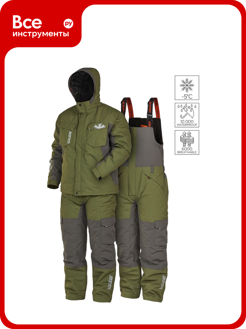 Демисезонный костюм Norfin BOAT GREEN 01 р. S 677101-S