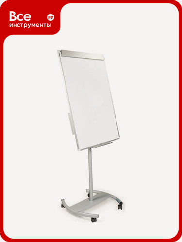Изображение товара Магнитно-маркерная доска-флипчарт, стандарт, 70х100 см, передвижная, BRAUBERG 235527