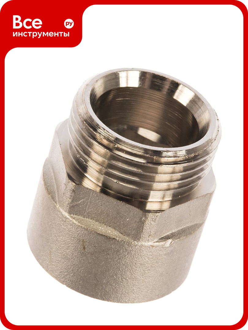 Переходник 3/4 х евроконус вн.-нар. Valtec VTr.592. NE.050E