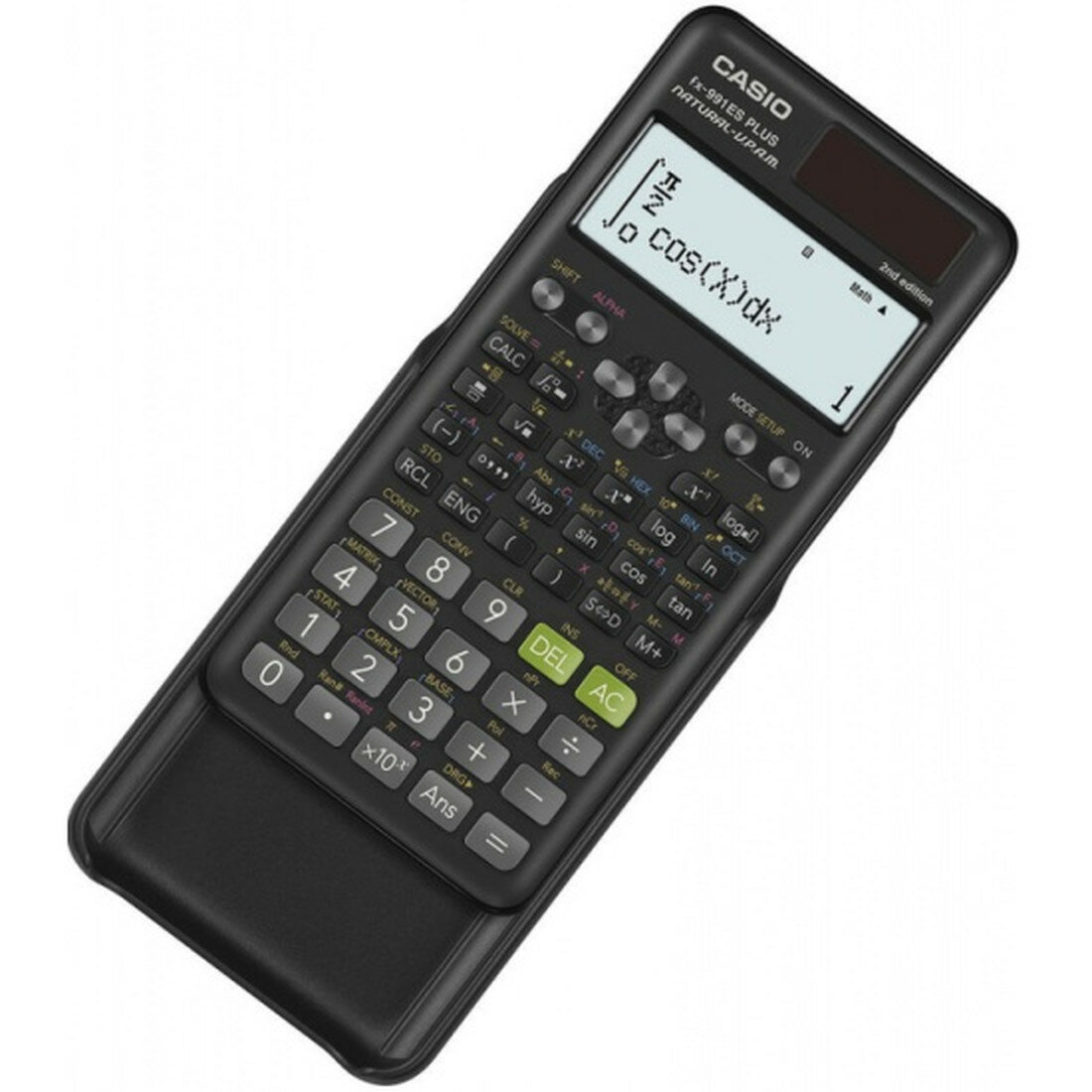 Научный калькулятор Casio FX-991ESPLUS-2SETD, двойное питание, черный