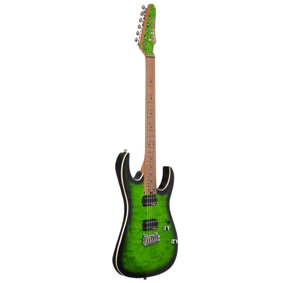 Электрогитара Aion H-30 green burst — фото 1