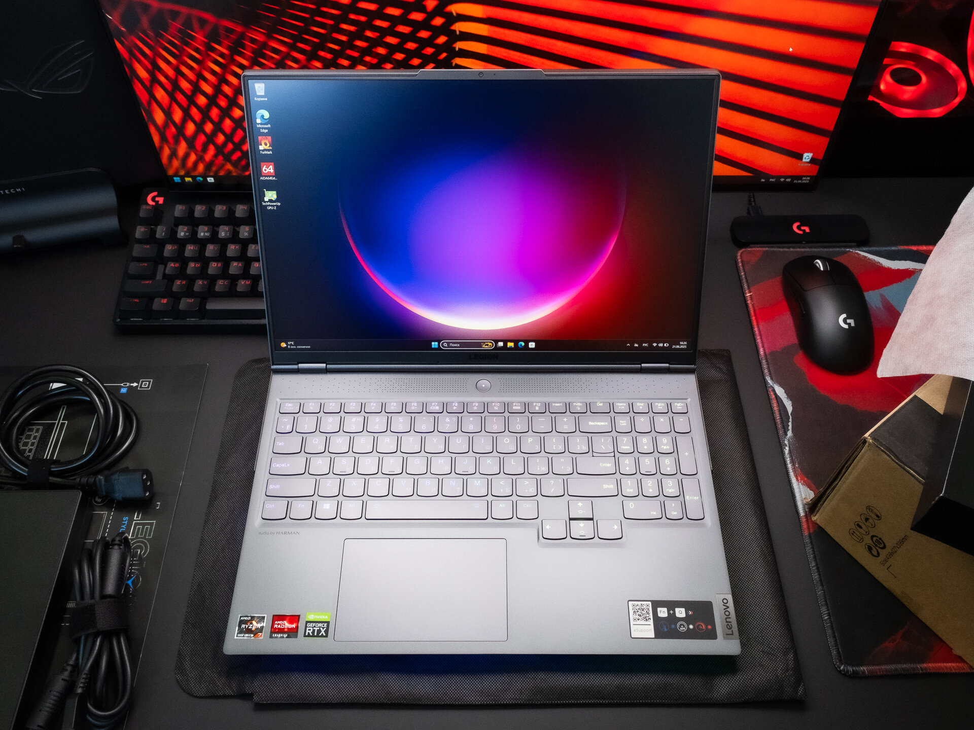 Ноутбук Lenovo Legion 7 16ACHg6 / RTX / QHD 165Hz