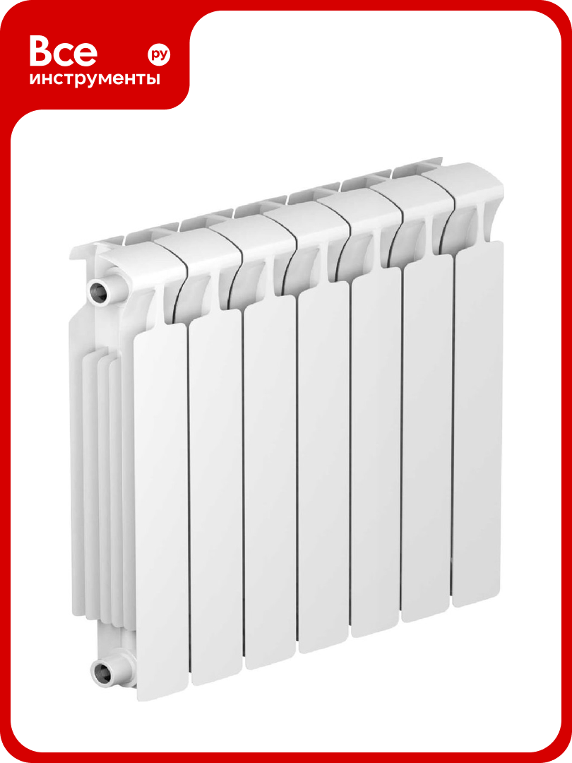 Биметаллический радиатор RIFAR MONOLIT 500 07 секц. бок. R-MN-500-07